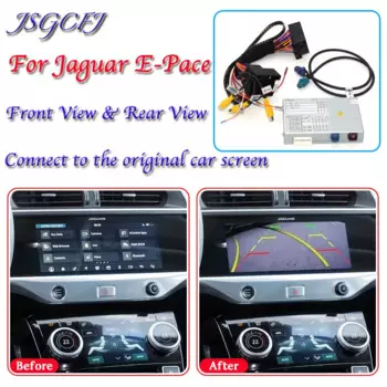 Модуль адаптера для парковочной камеры заднего вида для Jaguar E-Pace 2017 ~ 2021