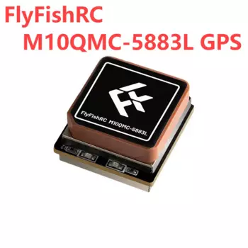 Модуль GPS FlyFishRC M10QMC-5883L, интегрированный компас с встроенным кристаллом TCXO и конденсатором Фарада