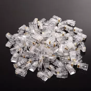 Модульные разъемы RJ45 100 шт.