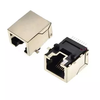Модульные разъемы SMD RJ45 8P8C ALINSIN 5 шт.