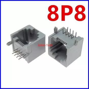 Модульный сетевой разъем RJ45 8P8C