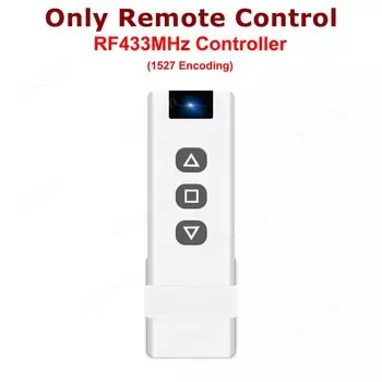 Умный Wi-Fi RF433 модуль переключения занавесок, роликовый затвор, штора, двигатель «сделай сам», реле Tuya Smart Life APP, пульт дистанционного управления для Alexa Google