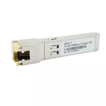 Модуль SFP RJ45 Gigabit, 10/100 Мбит/с, медный Трансивер SFP RJ45
