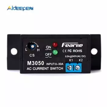 M3050 M3056 0,3A 240 В AC/DC модуль сигнализации обнаружения тока переменного тока трансформатор управления датчиком тока переключатель датчик
