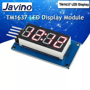 Модуль светодиодного дисплея Stlxy TM1637 красный 0,36 дюйма