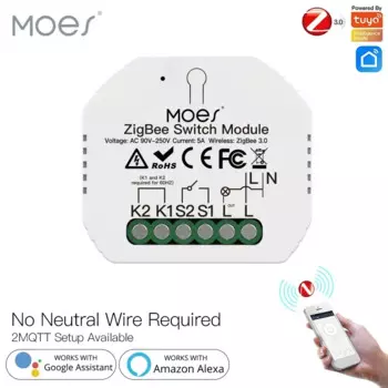 MOES Умный выключатель света ZigBee
