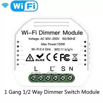 MOES Smart Switch Module Диммер