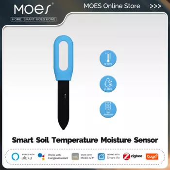 MOES Smart ZigBee датчик температуры и влажности почвы