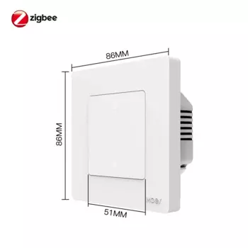 MOES Star Ring Series ZigBee умный диммер 1-3 Gang