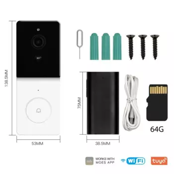 MOES Tuya Smart WiFi Видеозвонок