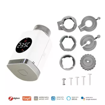 MOES Tuya Умный термостатический клапан радиатора