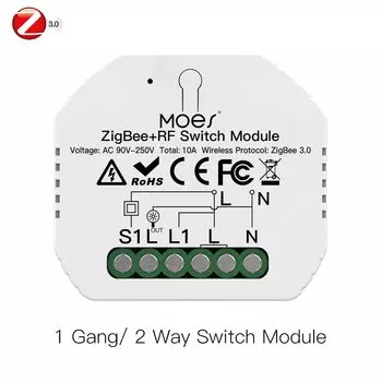 MOES Tuya ZigBee 3.0 умный выключатель 1/2/3 Gang