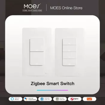 MOES Tuya ZigBee умный выключатель