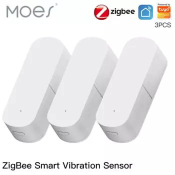 Датчик вибрации MOES Zigbee