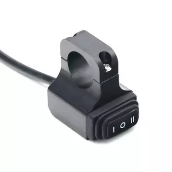 MoFlyeer Водонепроницаемый Мотоцикл CNC алюминиевый сплав ВКЛ./ВЫКЛ. 7/8 "руль комплект переключателей фар для спортивного внедорожного электрического велосипеда