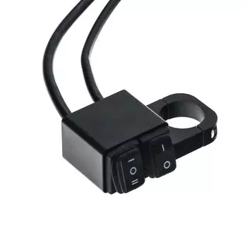 MoFlyeer водонепроницаемый мотоцикл ATV 22 мм руль двойное управление кнопка включения фара аварийный тормоз противотуманные фары переключатели