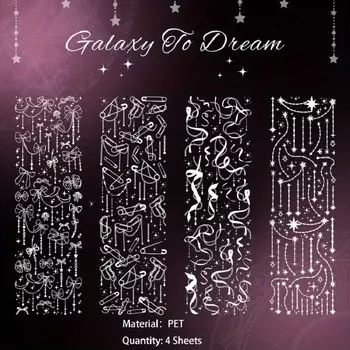 MOHAMM лазерные наклейки для скрапбукинга