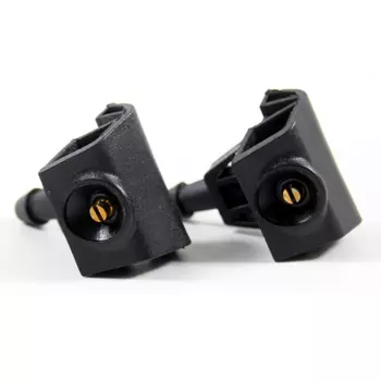 Мойка лобового стекла Reamocea черная для автомобилей, 2 шт., Распылительная насадка, подходит для TIIDA Nissan venточка D50 R50 R50X, аксессуары