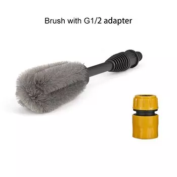 мойка высокого давления пеногенератор для мойки керхер автомойка керхеры для мойки авто Ручка для мойки автомобиля, чистящие инструменты, движущиеся от воды, для автомобиля, мотоцикла, велосипеда, колесной обод, щетка