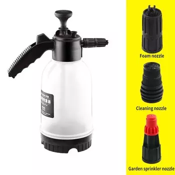 мойка высокого давления пеногенератор для мойки пистолет для пены автомойка Ручной распылитель для автомойки, пенораспылитель для полива сада, 2 л