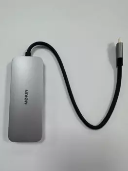 MOKIN USB C-концентратор 7 в 1, многопортовый концентратор USB C к USB 3.0 HDMI-адаптеры SD/TF USB C-адаптер для MacBook Pro/Air Type C Hub