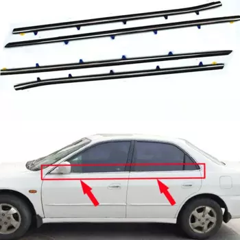 Молдинги для автомобильных окон weatherstrip FL/ FR/ RL/ RR для Honda Accord 1998-2002