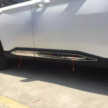 Молдинговая лента для боковых дверей из нержавеющей стали для Chevrolet Captiva Wuling 530 2021 2022