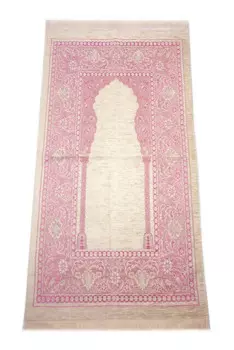 Молитвенный коврик mihstream Lux, розовый мусульманский коврик, молитвенный коврик, священный кураанский мусульманский коврик