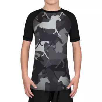 Молодежная тренировочная футболка с коротким рукавом