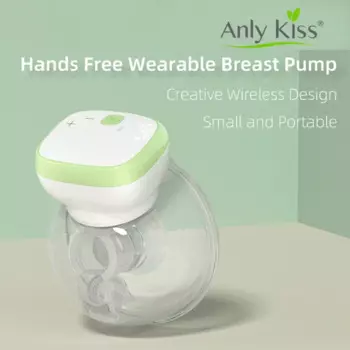 Молокоотсос Anly Kiss, портативный, с низким уровнем шума