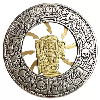 Медная монета с подвижным механизмом XMSJ