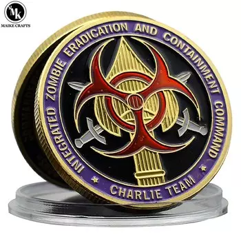 Монета вызова ликвидации зомби olevo