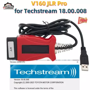 Mongoose V160 JLR Pro для Volvo 2014D и Toyota TIS Techstream 16.20.023 OBD2 сканер с поддержкой JLR V160 SDD PRO лучше, чем MINI VCI