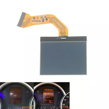 Монохромный ЖК-дисплей для ремонта пикселей VW Touareg Porsche Cayenne на красном/желтом фоне