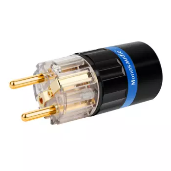 Monosaudio E105G/F105G чистое Медь позолоченная Европейская версия разъем питания Schuko Европейская штепсельная вилка + IEC320 штепсельная вилка