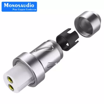 Monosaudio GX16 2-контактный гнездовой разъем для проводной панели с пластиковым разъемом 5A 125 В L88-93 Круглая авиация