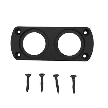 Монтажная панель с 1/2/3/4 отверстиями, монтажный кронштейн «сделай сам», держатель для автомобиля, USB зарядное устройство, переключатель, вольтметр, прикуриватель