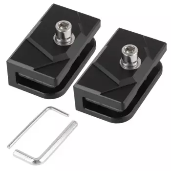 Монтажный кронштейн для светодиодных рабочих фонарей с гаечными ключами для внедорожного грузовика, регулируемые кронштейны для фонарей, крепление на капот, универсальный, 2 шт.