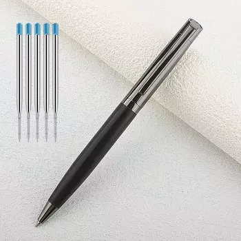 Монте Маунт металлическая шариковая ручка синие чернила