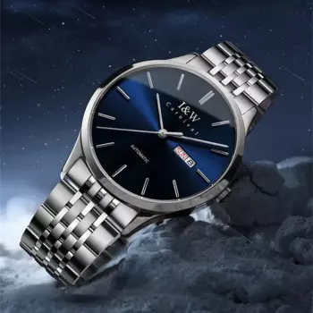 Montres Hommes CARNIVAL IW Механические часы для мужчин Брендовые роскошные сапфировые часы Автоматические наручные часы Мужские водонепроницаемые Reloj