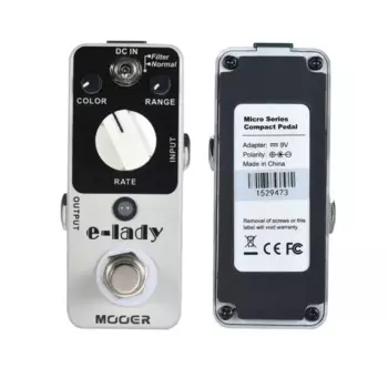 Mooer Mfl2 E-Lady педаль эффектов Flanger аксессуар гитарная педаль классический аналоговый Flanger W Фотоэлементы гитары