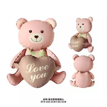 MOONBIFFY 3D матовые медведи из фольги