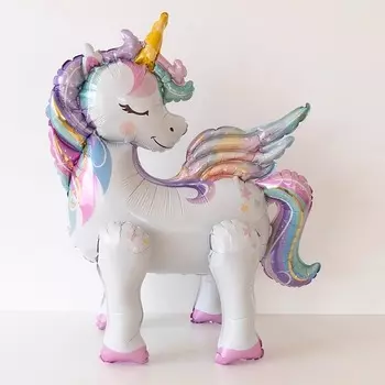 MOONBIFFY 4D фольгированный шар единорог