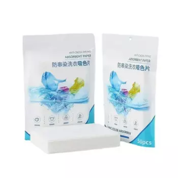MOONBIFFY Анти-крашенная бумага для стирки 50 шт