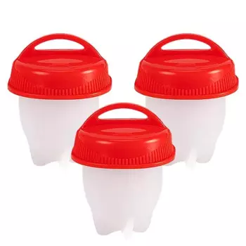 MOONBIFFY Антипригарные силиконовые чашки для яиц