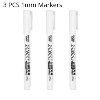 MOONBIFFY Белые водостойкие маркеры