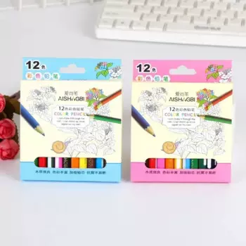 MOONBIFFY Цветные карандаши 12 цветов