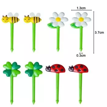 MOONBIFFY Детские вилки для фруктов 8 шт.