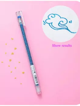 MOONBIFFY Гелевая ручка с блестками