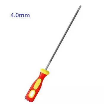 MOONBIFFY Круглые напильники для заточки цепи 4/4.8/5.5 мм